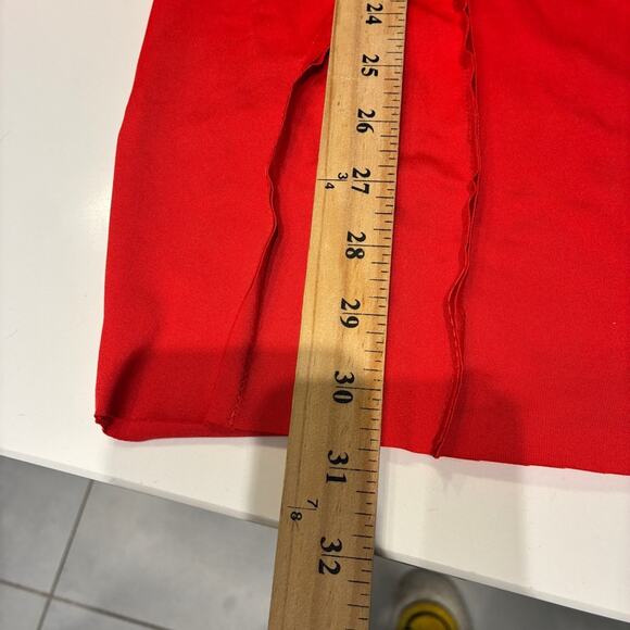 NWT OW Collection Red Long Sleeve Exposed Seam Mini Dress Sz Small MSRP $220 - Picture 12 of 13